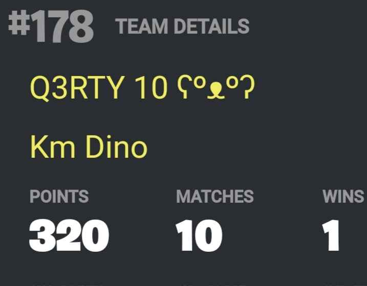 Dinoyhyh's tweet photo. Top 178 in this random cup. #VALORUSWIN #Fortnite #Quarkey https://t.co/z0Gep28hx3