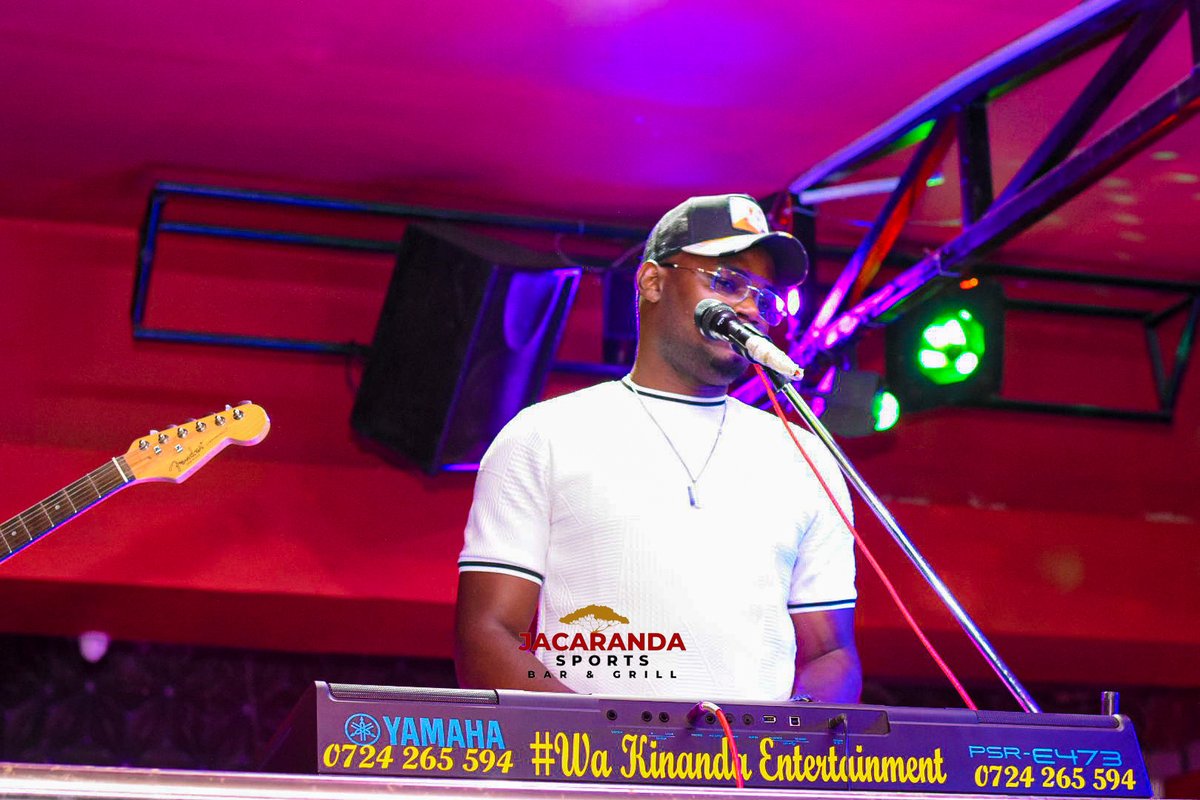 JacarandaBar's tweet photo. Tonny WA Kinanda serving top mugithi tunes - Join us & Let’s dance to the rhythm and celebrate the weekend.
#MugithiLive #kinanda🎹 https://t.co/kQvZxAWIXp