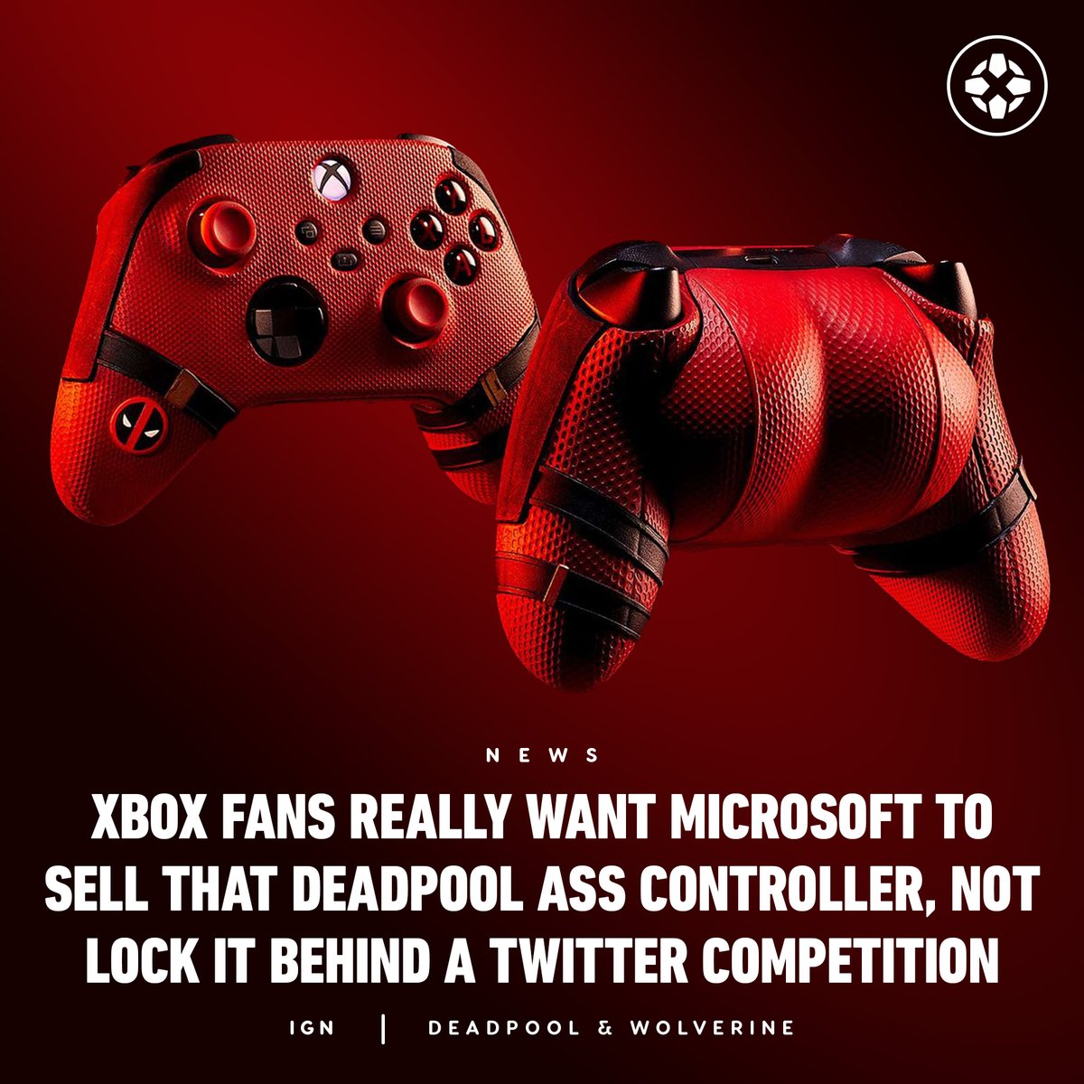Fans want Xbox to sell the controller. #XboxGamePass #Xbox #XboxCheekyControllerSweepstakes