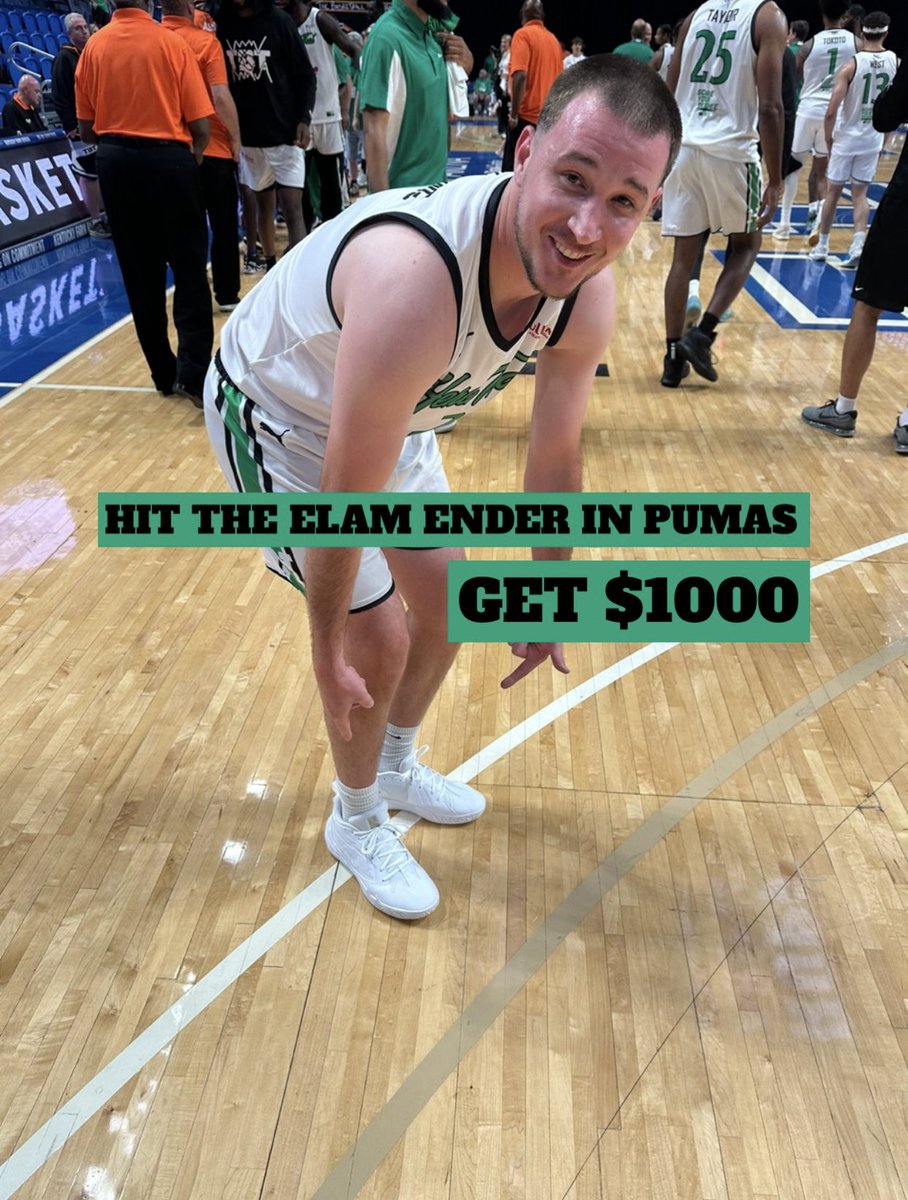 thetournament's tweet photo. Hit the Elam Ender in a pair of @PUMAHoops…

WIN $1000🤑💥

Stevie Browning hit the Elam Ender and then got to advance the bracket for @TBT_Herd_That! https://t.co/E5pfvfMbL6
