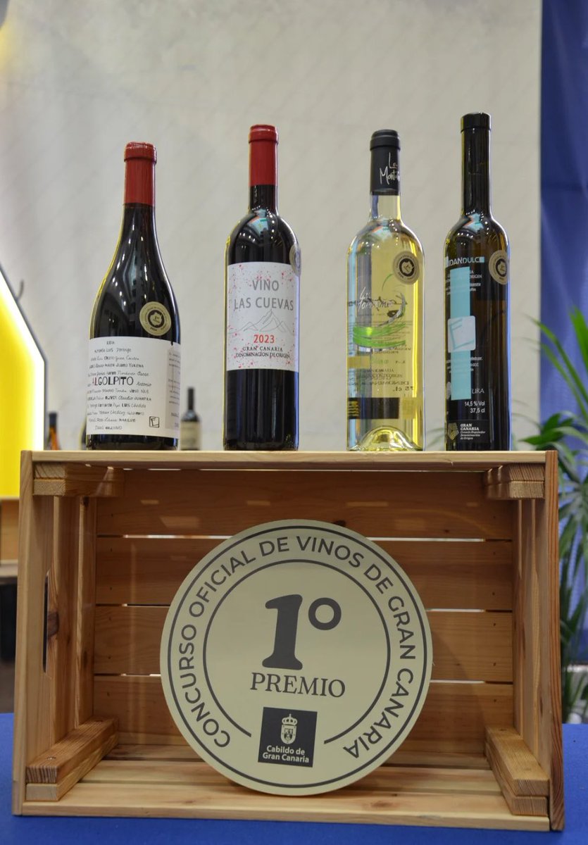 GrancanGourmet's tweet photo. Ya se conocen los diez vinos ganadores de la XXVIII Cata Insular de Vinos de Gran Canaria, único concurso oficial de vinos de Gran Canaria que cada año organiza el Cabildo de Gran Canaria, a través de la Consejería de Sector Primario, Soberanía Alimentaria y Seguridad Hídrica. https://t.co/4wspx1nzfT
