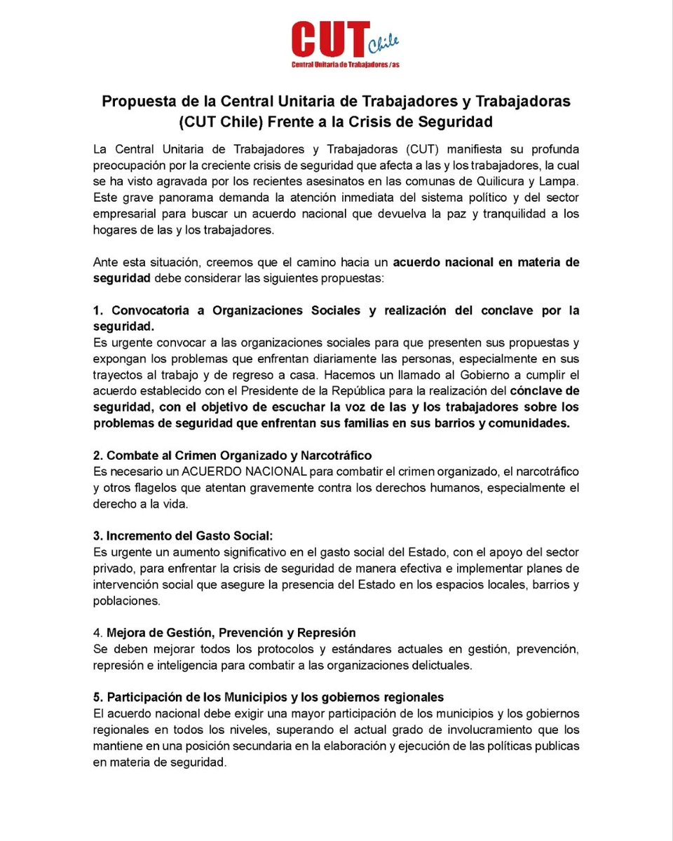 CUT Chile ✍️🗳 tweet media