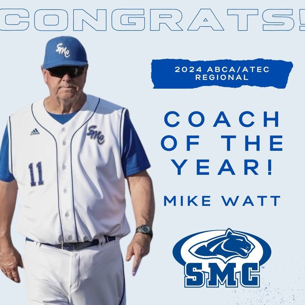 Congratulations to Coach Mike Watt for being named the American Baseball Coaches Association 2024 ABCA/ATEC Regional Coach of the Year! We are proud of you!!