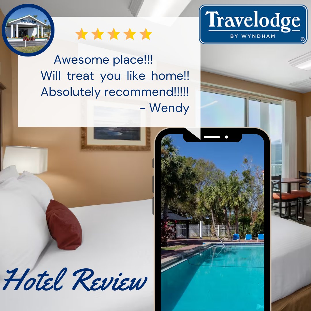 lakelandhotel's tweet image. We remain proud to uphold the highest standards for our guests, so every visitor can expect spectacular service and a lovely, fresh room. Book your next Lakeland vacation with us for an exceptional stay.
#TopHotelReview #HowCanWeHelpYou #TravelodgeLakeland