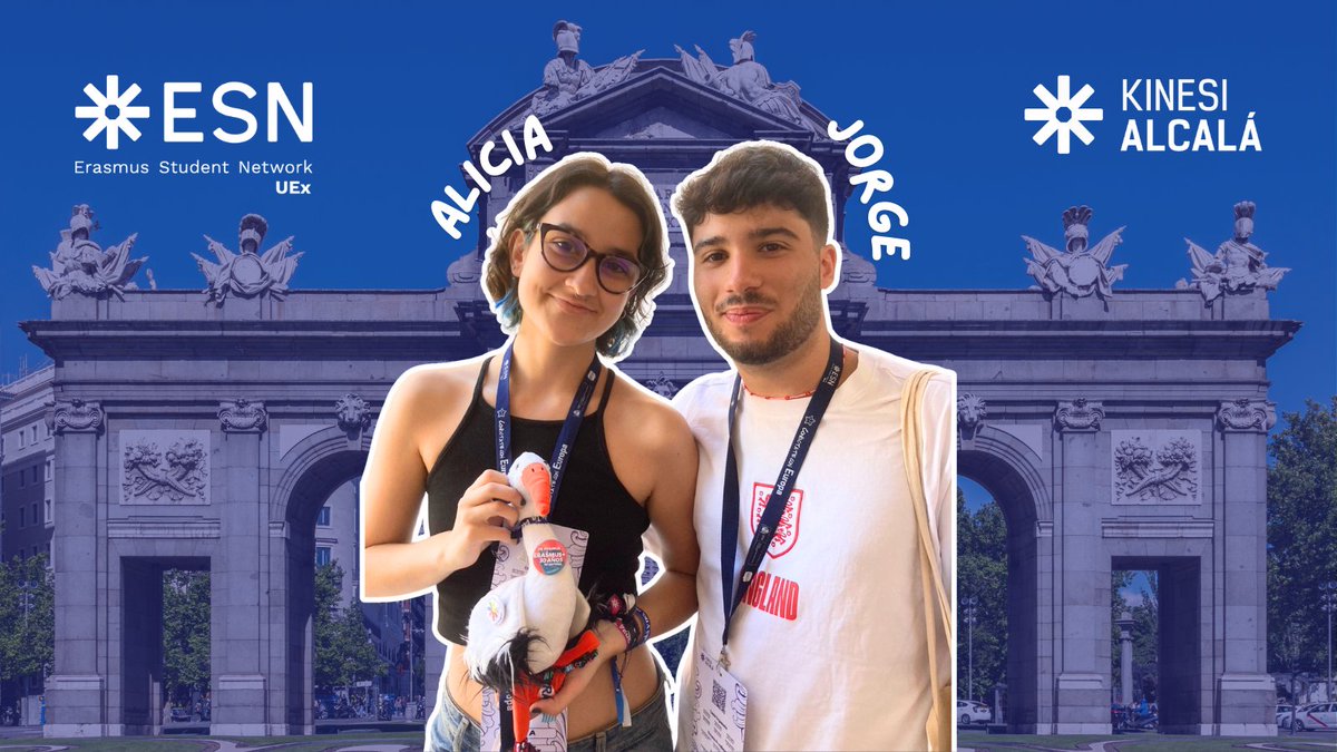 Este fin de semana han participado en KINESI, el evento formativo por excelencia de <a href="/ESNSpain/">Erasmus Student Network España 🇪🇸</a>, nuestras voluntarias Alicia Gallego y Jorge Gómez. Allí han podido formarse en materias como la comunicación, la inclusión social y la sostenibilidad. ¡Esperamos que hayan disfrutado!