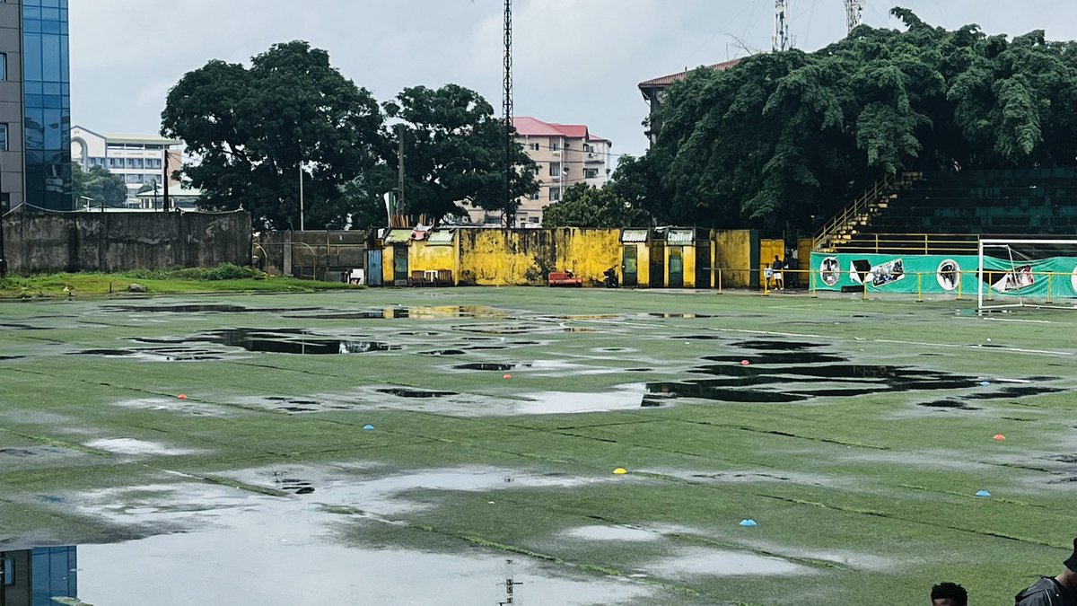 FelloLabe's tweet photo. #Ligue2Pro
À cause du mauvais état de la pelouse du stade de la Mission, notre match face au CS Étoile de Guinée n’a pas eu lieu. Il est reprogrammé pour le 21 juillet à 16h toujours au Stade de la Mission 

#TeamFelloStarLabe #ThianguiSA #LGFP #FGF https://t.co/LlbbB7HzTP