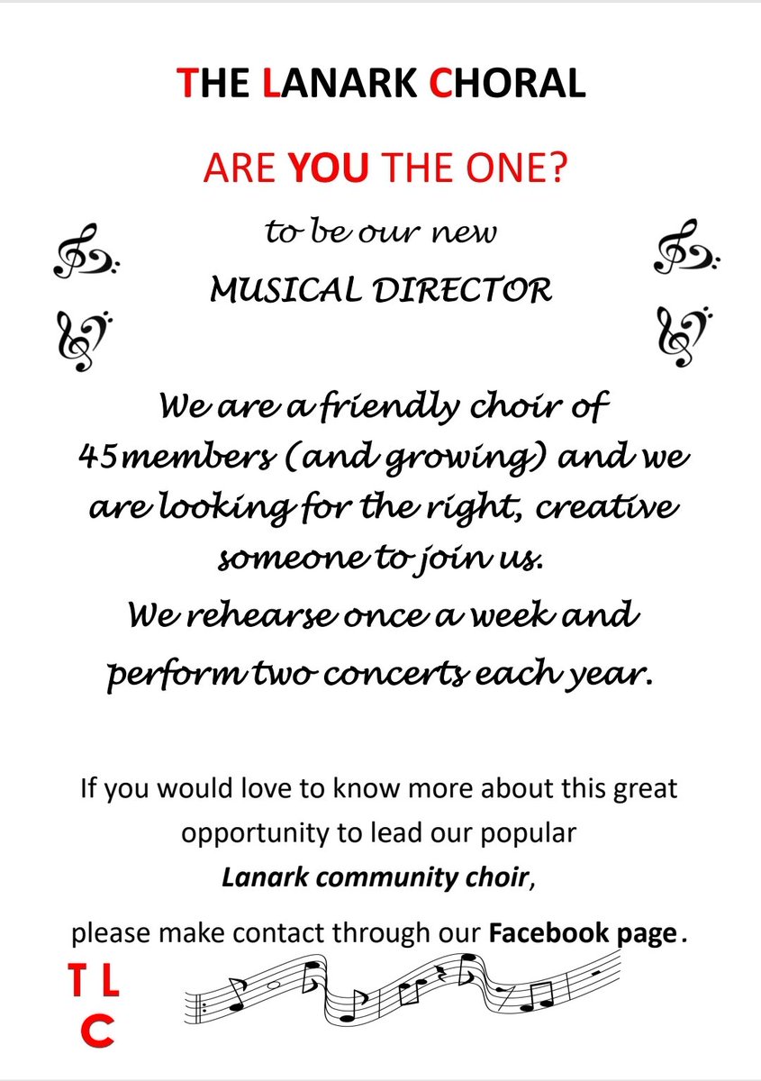 The Lanark Choral (@singlanark) on Twitter photo 