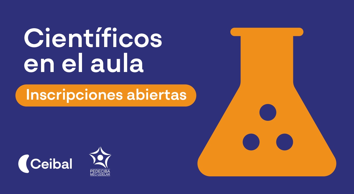 #CientíficosEnElAula, es una propuesta para aprender de la mano de protagonistas, impulsada por <a href="/Ceibal_Uy/">Ceibal</a> y <a href="/PEDECIBA/">PEDECIBA</a> que está dirigida a docentes con sus grupos de Primaria, Media y Media Superior. 

Nuevo video 👇
youtube.com/watch?v=kSxs7G…

+ Información: ceibal.edu.uy/plataformas-y-…