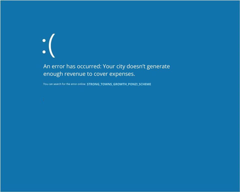 StrongTowns's tweet image. #Globaloutage