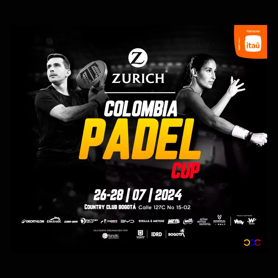 Tuboletaoficial's tweet photo. 🎾 ¡El pádel internacional llega a Colombia!

Disfruta de 3 días de emoción y el mejor ambiente de pádel. Con 10 partidos de alto nivel, enfrentando a jugadores top del mundo y deportistas colombianos como Robert Farah y Laura Arciniegas. Vive esta experiencia familiar única. https://t.co/UmMXTEMOJy