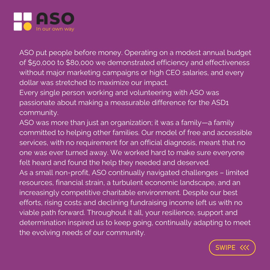 ASO (formerly Aspergers Society of Ontario) tweet media
