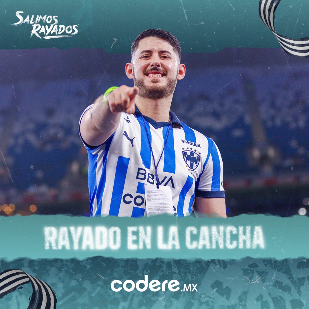 Rayados's tweet photo. Sé parte de nuestro Equipo Digital y vive la experiencia del #RayadoEnLaCancha @CodereMX en el Monterrey Vs. Querétaro 🤠👇🏻

Para participar:
*Da RT a este tuit
*Utiliza el HT de la dinámica
*Comenta con tu fotografía portando el jersey 👕 y tu nombre completo https://t.co/2MHlGv9LmD