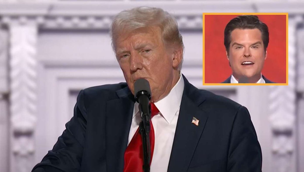 Heroic Trump Talks Long Enough For Matt Gaetz's Botox To Wear Off buff.ly/46eZgO7