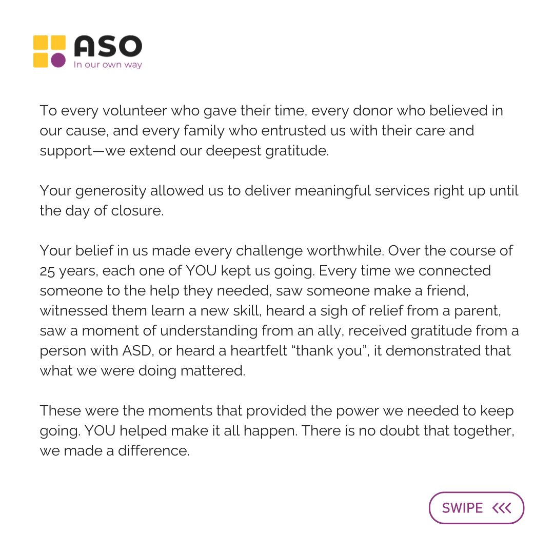 ASO (formerly Aspergers Society of Ontario) tweet media