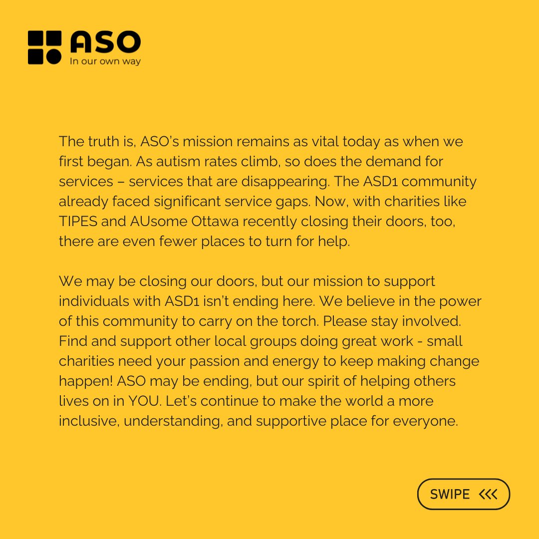 ASO (formerly Aspergers Society of Ontario) tweet media