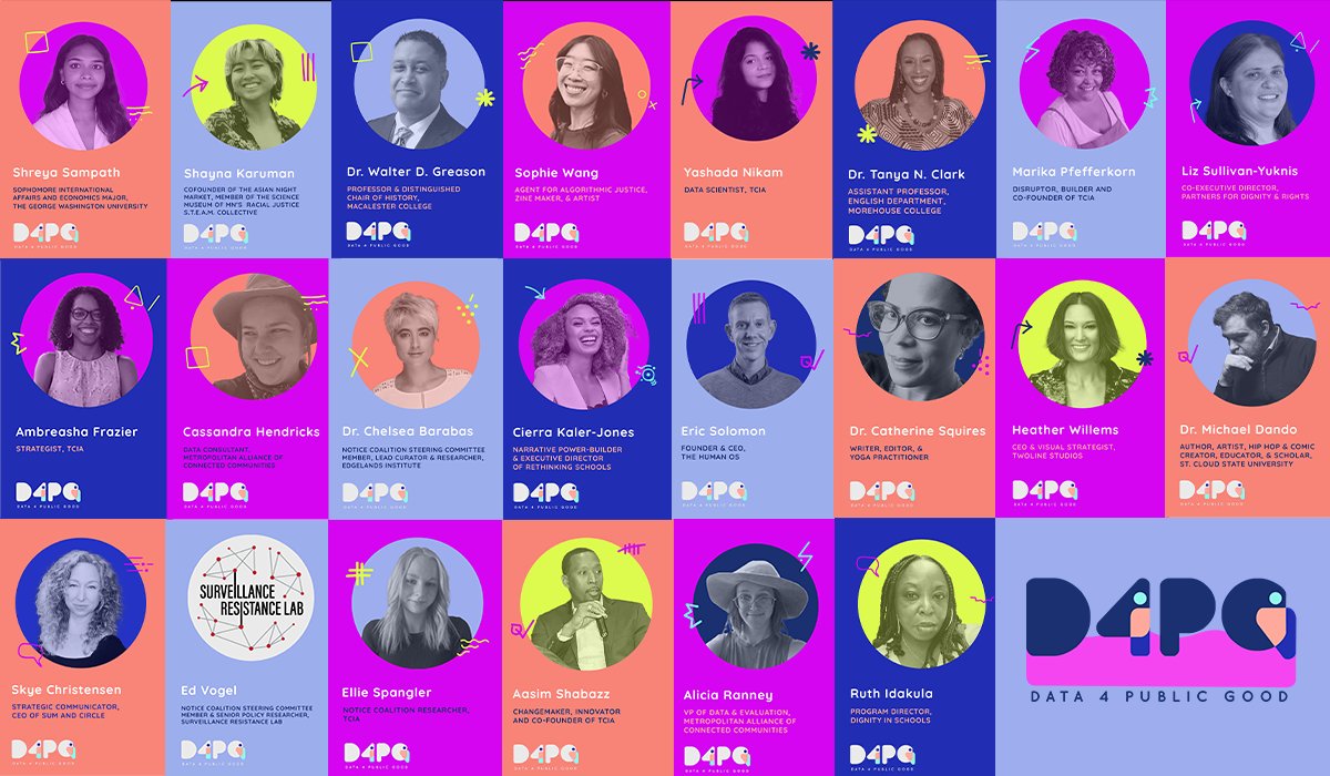 Thank you to all of our incredible speakers who made #D4PG possible! We truly appreciate your dialogue, passion and knowledge for how to navigate Data 4 the public good.  We're thrilled to have co-power with you all and can't wait to do it all again for D4PG 2025!
#D4PG #TCIA