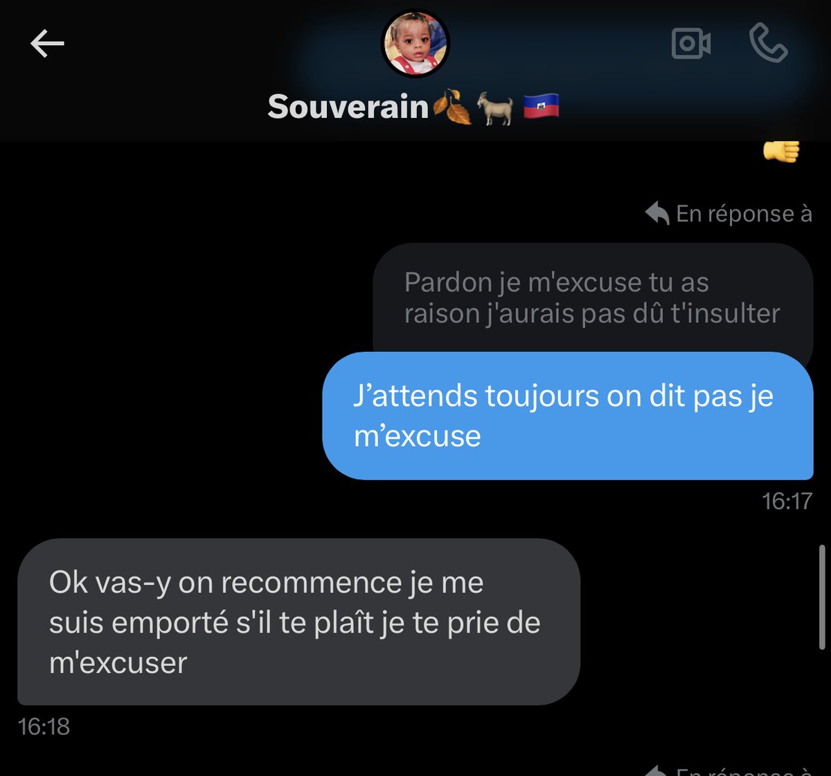WorldwideNeedU's tweet photo. @Jr_noircell44 💅🏽 laisse ton copain en dehors de ça bonne nuit 😘 https://t.co/4nch52ytw5