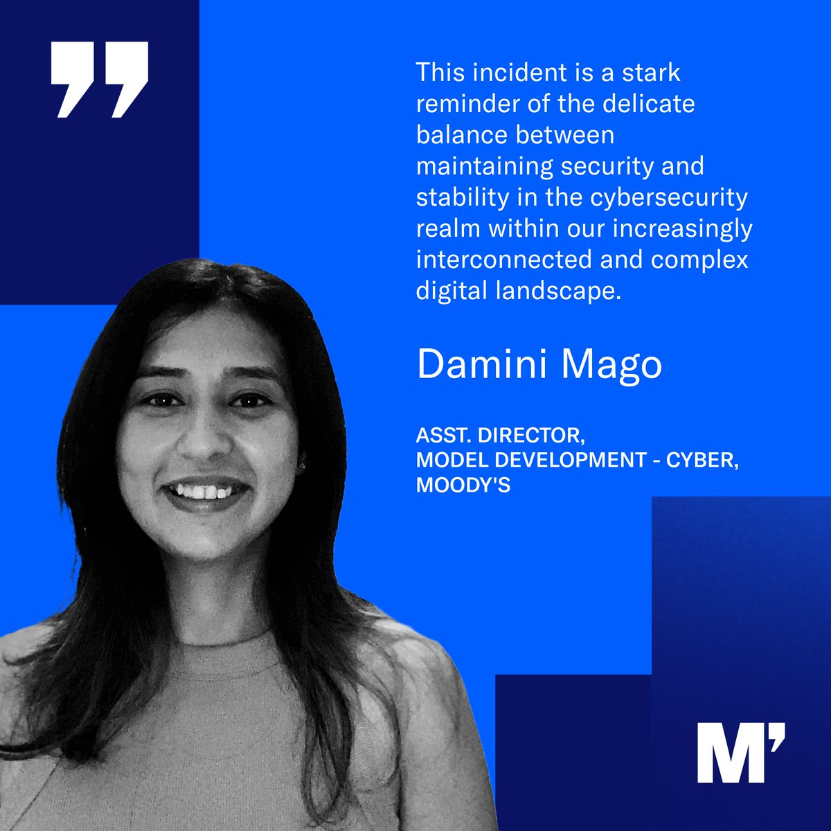 🗞 With today's news dominated by a flawed #security #update on systems around the globe, Damini Mago takes stock to examine the incident, its impact, recovery, and implications for #cybersecurity and #cyber insurers.

Read the blog here: rms.com/blog/2024/07/1…

#Crowdstrike