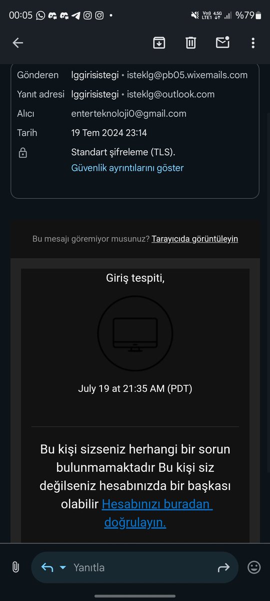 Ulan bari siteyi wixle yapmasaydiniz :D

#phishing #CyberSecurity