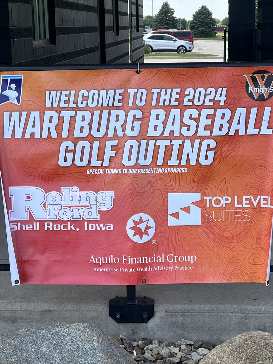 WartburgBB's tweet photo. First annual Wartburg Baseball golf outing is in the books! Thank you all for your support of our program! We can’t wait to see you back next year! https://t.co/s7Erv1mLuO