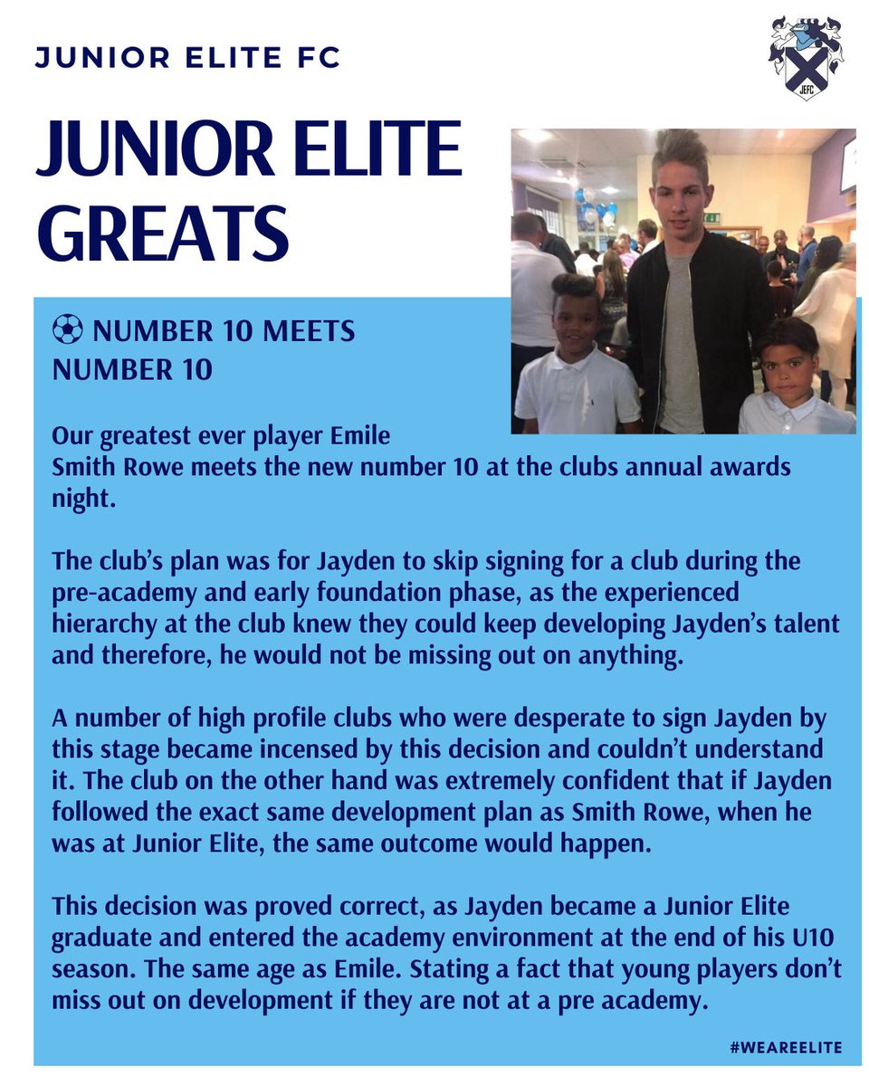 JuniorEliteFC's tweet image. ⚽️ | WITNESS the incredible journey of Jayden Quashie from our grassroots fields to his first professional contract! 

Let his story inspire you to chase your own dreams. (Full story on Insta)

#WeAreElite #DevelopmentGurus #jaydenquashie @fulhamfc @TandridgeYFL @KentYouthLeague