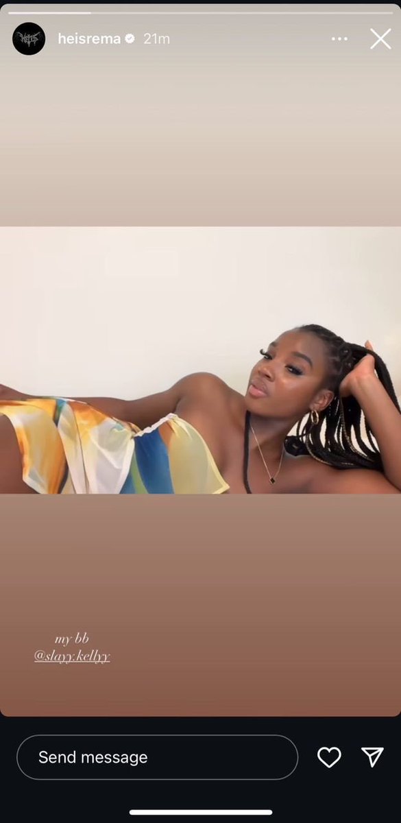 inside9jeria's tweet photo. Rema calls Tiktok sensation, Kelly, his baby. https://t.co/WrUmnkEPPS