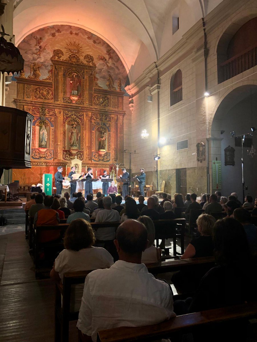 Festival_FeMAP's tweet photo. L'església de Sant Vicenç d'Esterri d'Àneu escenari de l'últim concert de #Phaedrus avui al #FeMAP2024 🎶
Hem gaudit moltíssim d'aquests tres concerts!
Moltes gràcies Phaedrus i públic d'Esterri!! 😍🙏🏻 https://t.co/3pJEXHbzo5