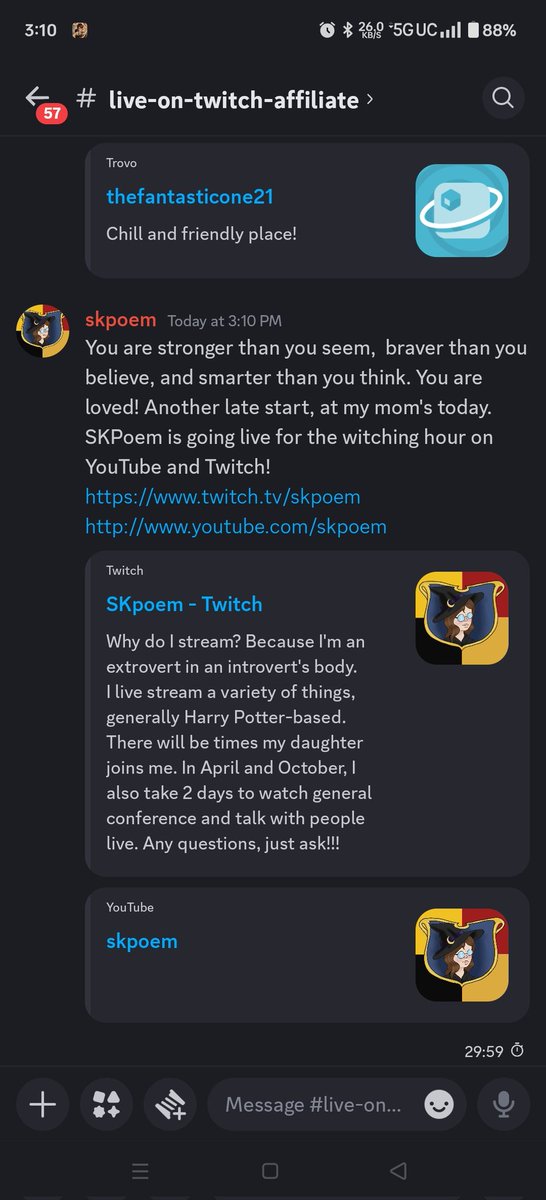 skpoem's tweet photo. #twitchstreamer #youtubestreamer #dixper #voicemod #realcoinpusher #streamraiders #exercise #hpmagicawakened https://t.co/X9O76TPd9g