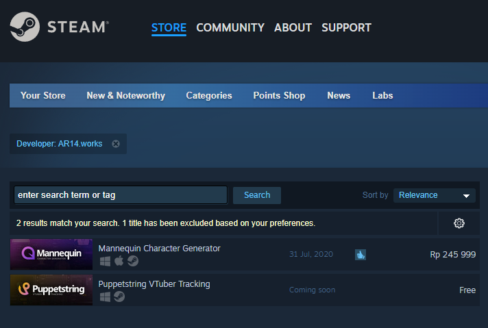 helloar14's tweet photo. Feeling strangely satisfied to finally have more than 1 (one) release on Steam. https://t.co/0TVnOOX41D