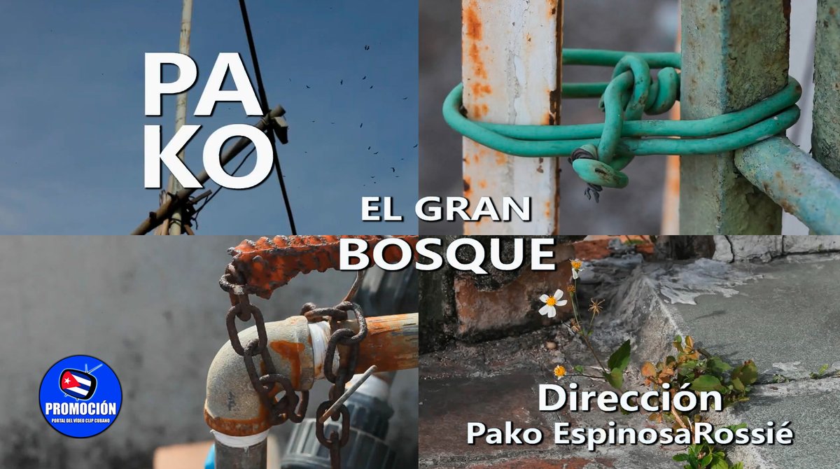 VideoClipCubano's tweet photo. 🟢 PAKO | ¨El gran bosque¨ | Música y Director: Pako Espinosa Rossié | #Videoclip | Música Electrónica Cubana | Artistas Cubanos | #Instrumental | #CUBA

Pincha en el enlace para ver esta obra en el #PortalDelVídeoClipCubano 

https://t.co/iwW01regZK https://t.co/pFgf8NL5E0