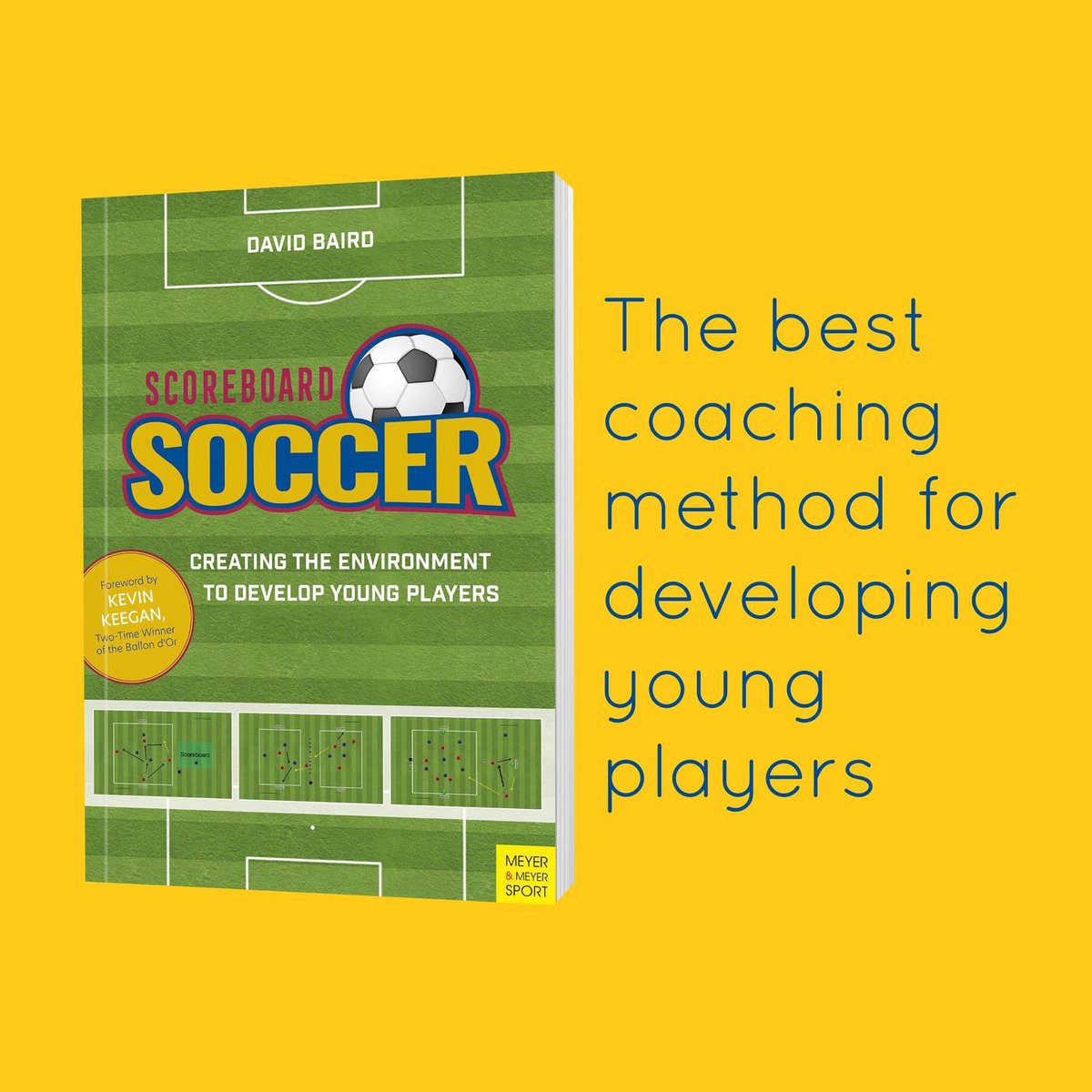 SCOREBOARD SOCCER develops players through play and praise. 

The introduction of a fun scoreboard challenge to small-sided games allows coaches to encourage and reward player effort and involvement within the game.

Book available now 📕