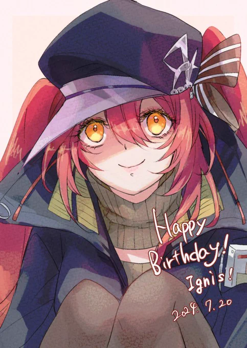 無期迷途最推しイグニちゃん今年もお誕生日おめでとう!!#イグニお誕生日会2024 #無期迷途 