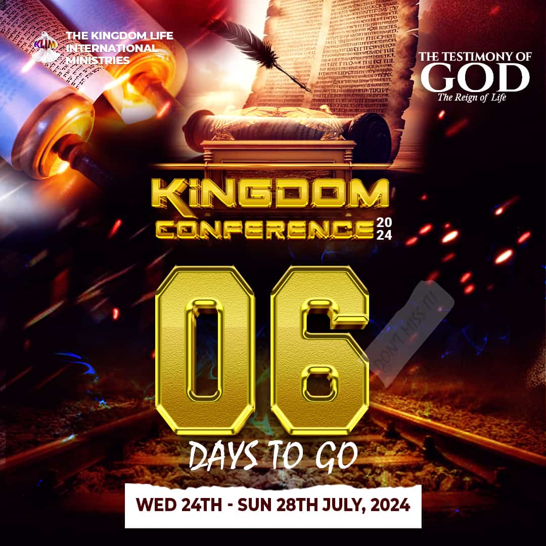 TheKlimNg's tweet photo. #KCON24
#06DAYS2GO
The peculiarity of the 6th day of creation is still very relevant! It's that day reserved for to attend to everything about man!
Six days from now, we feast!
We're 6days away from Kingdom Conference! Our hearts are racing towards the coming of The Lord. https://t.co/FBAZW8tKbg