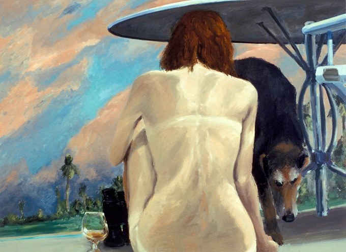 tomfishpaw's tweet photo. #EricFischl
Fading Light, (1982) https://t.co/xfBQUNEfiU