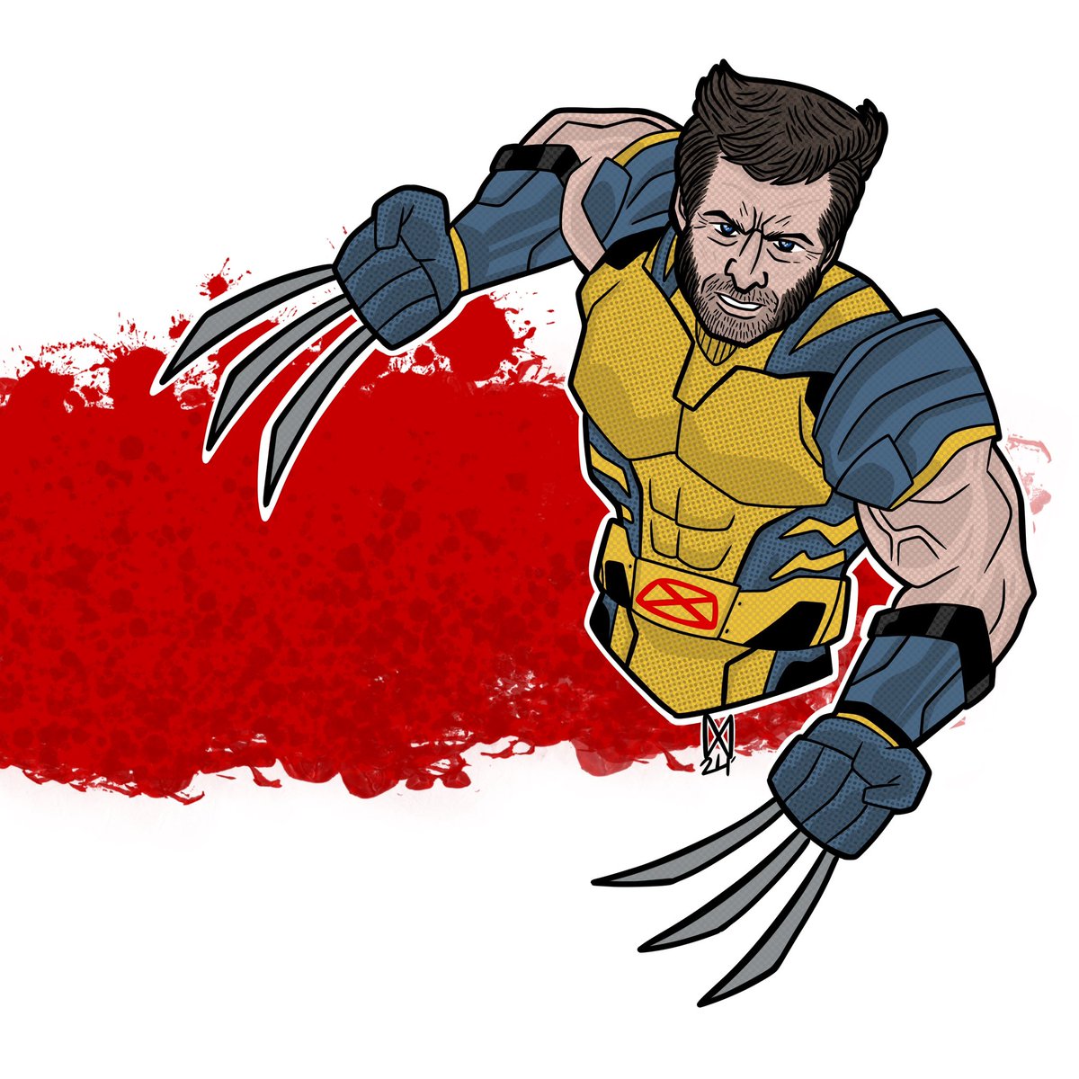 Mattycomix's tweet photo. My 1st movie Wolverine!
How do you think the movie looks??
My commissions are OPEN! Message me for info!
#hughjackman #wolverine #deadpoolandwolverine #deadpool #ryanreynolds #mattycomix #mattycomixpresents https://t.co/GxfBPf9Scv