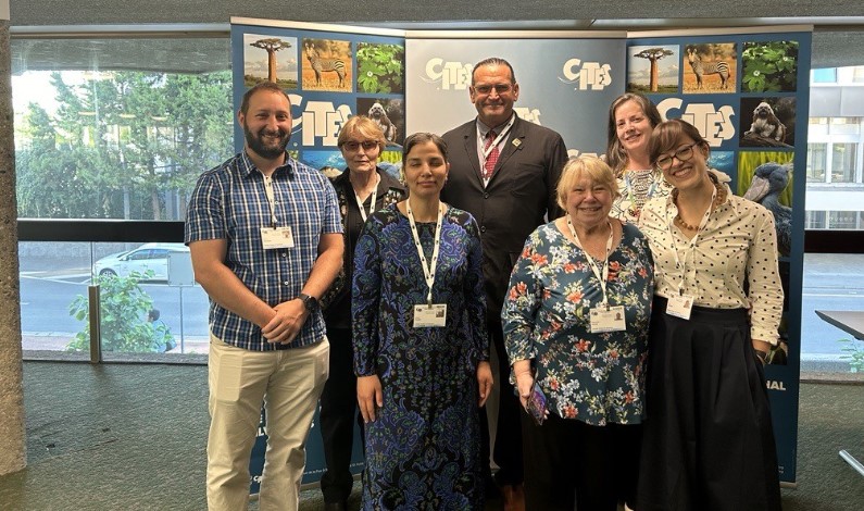 ... and it's a wrap <a href="/CITES/">CITES</a>! Congrats to the U.S. delegation to the 33rd meeting of the Animals Committee and the 27th meeting of the Plants Committee for their leadership and contributions in the last set of technical meetings before the 20th Conference of the Parties of CITES.