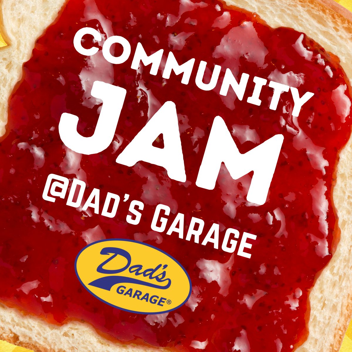 So you think you're funny? Show us! Take part in this week's Community Jam happening in the Dad's Garage lobby on Tuesday, July 23.  Be there...or check the schedule on our website so you can make the next one!  
dadsgarage.com/community 

#dadsgarage #atlanta #improvtheatre #o4w