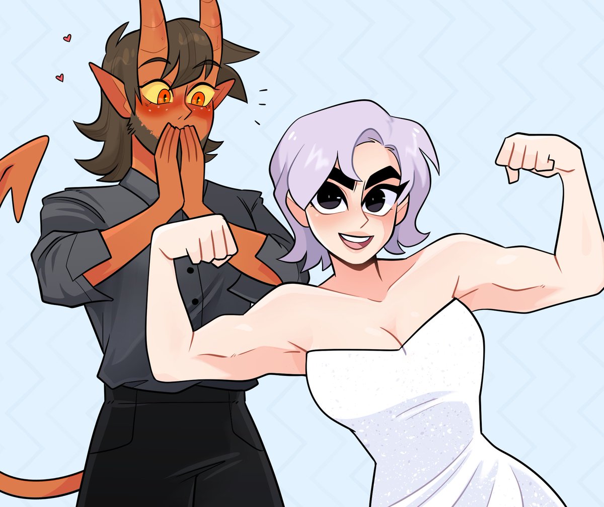 EmiliaMGArts's tweet image. Really late on this trend but I had to do it 

#axed