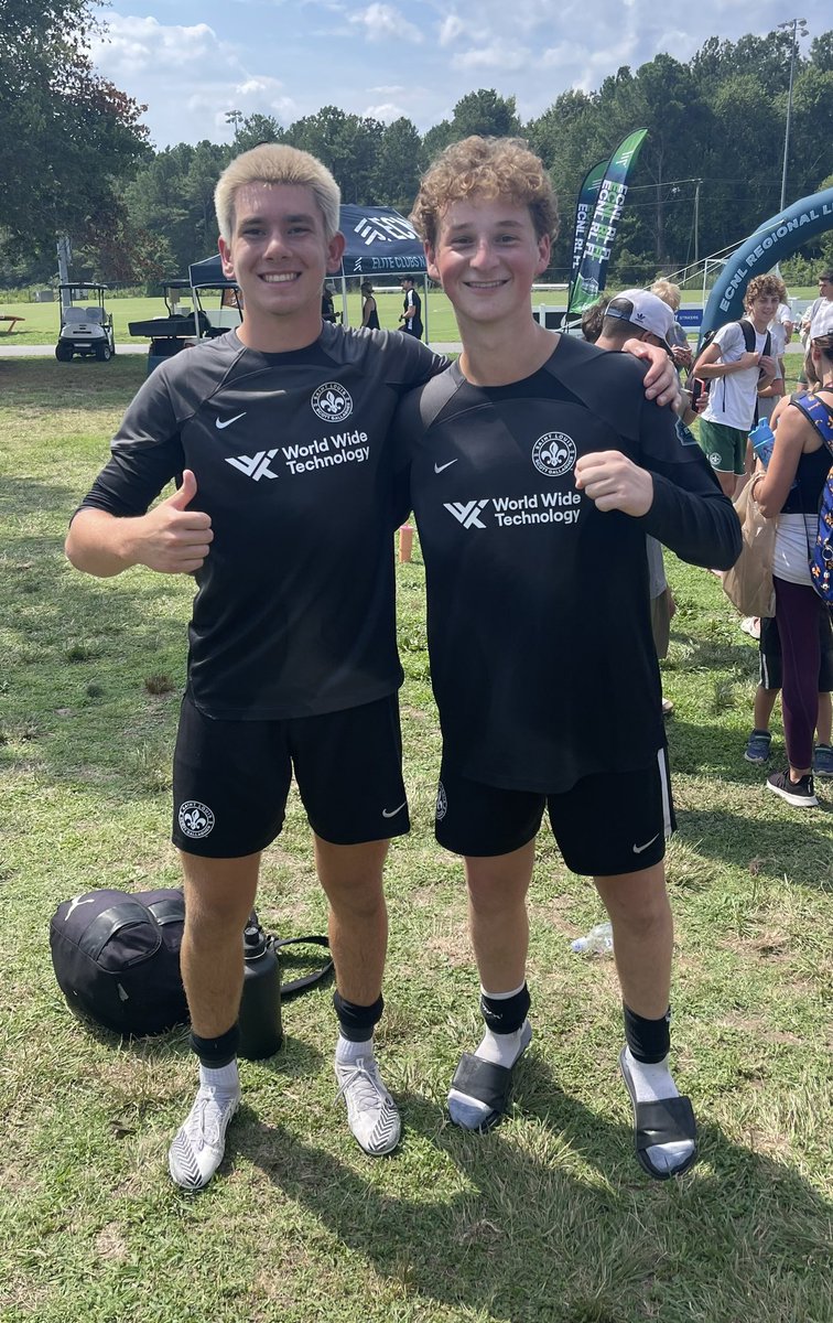 The Flick-Hoffman GK duo has helped gather another <a href="/TheECNL/">The ECNL</a> National Championship for <a href="/SLSGSoccerClub/">Scott Gallagher Soccer Club</a> Always pleasing to see great things happen to great kids! Congrats boys! 
🧤⚽️🧤🏆