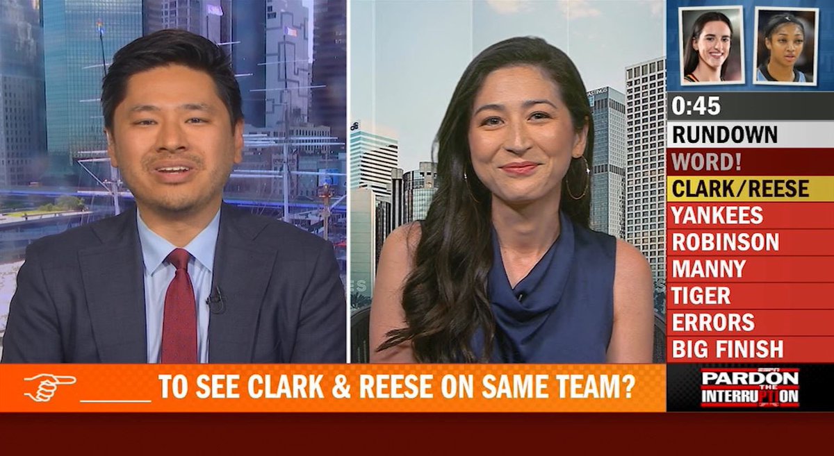 minakimes's tweet photo. On @PTI with my frenemy @PabloTorre today

RT for Pablo like for Mina

5:30 pm ET on ESPN https://t.co/EIm8m4C81q