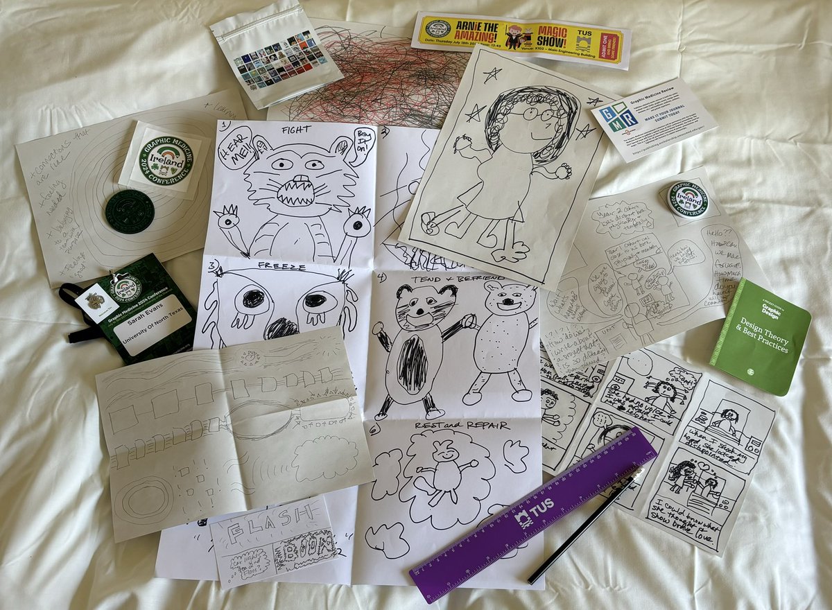 sarahamber's tweet image. #graphmed2024 was truly full of draíocht! The magic of community, of care, of connection, &amp;amp; of creativity. I’m so grateful I could be here to participate. I have come away full to the brim of new knowledge &amp;amp; inspiration. Many thanks to the amazing team who made it all happen!