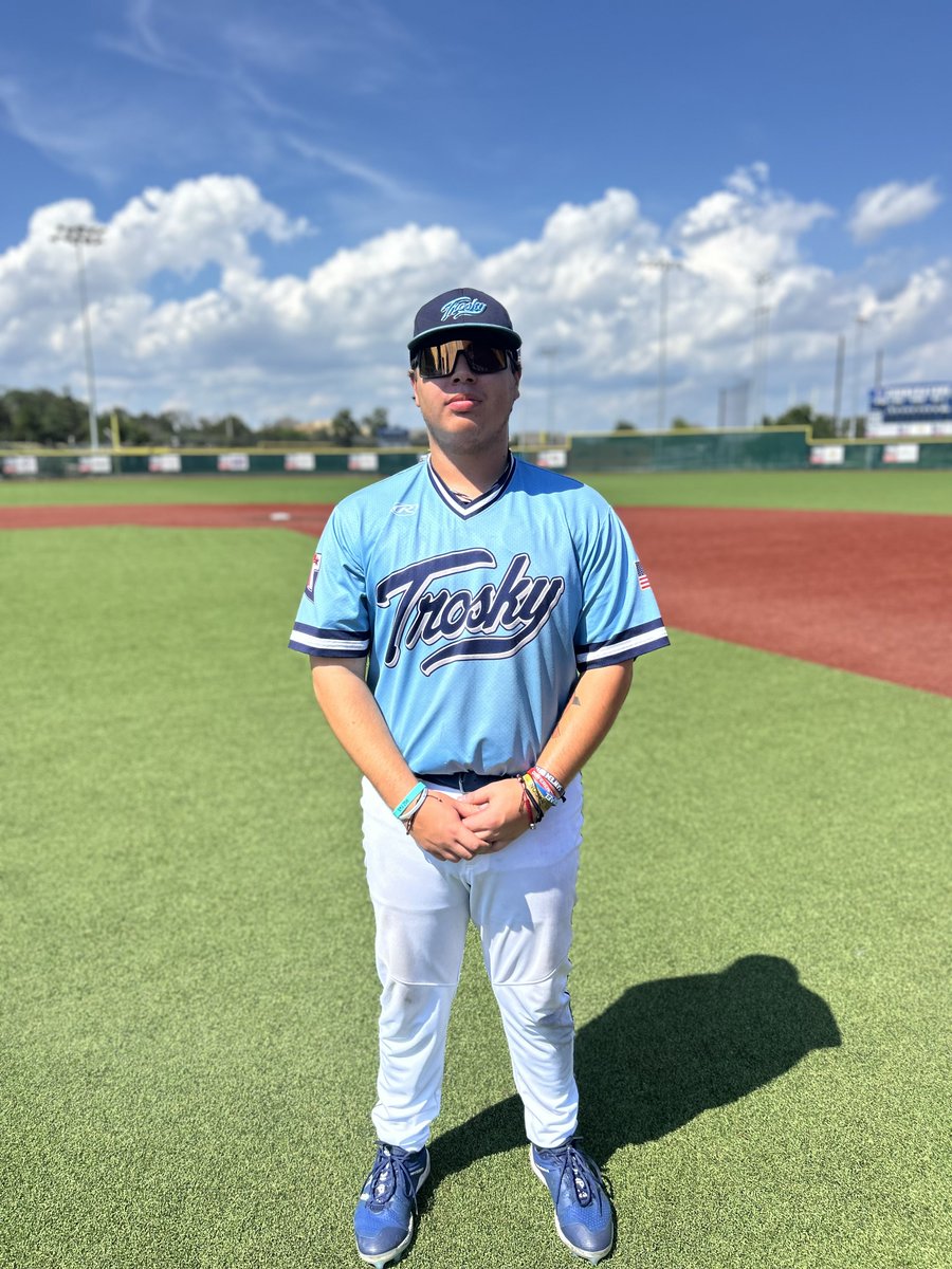 Five Tool South Texas (@fivetoolstx) on Twitter photo F: @troskysw_tpu Southwest 2024 7, Pitchman Baseball Livingston 2
PoG: <a href="/11_JamesCollier/">James Collier</a> 1-3, 2 RBI F: @troskysw_tpu Southwest 2024 7, Pitchman Baseball Livingston 2
PoG: <a href="/11_JamesCollier/">James Collier</a> 1-3, 2 RBI