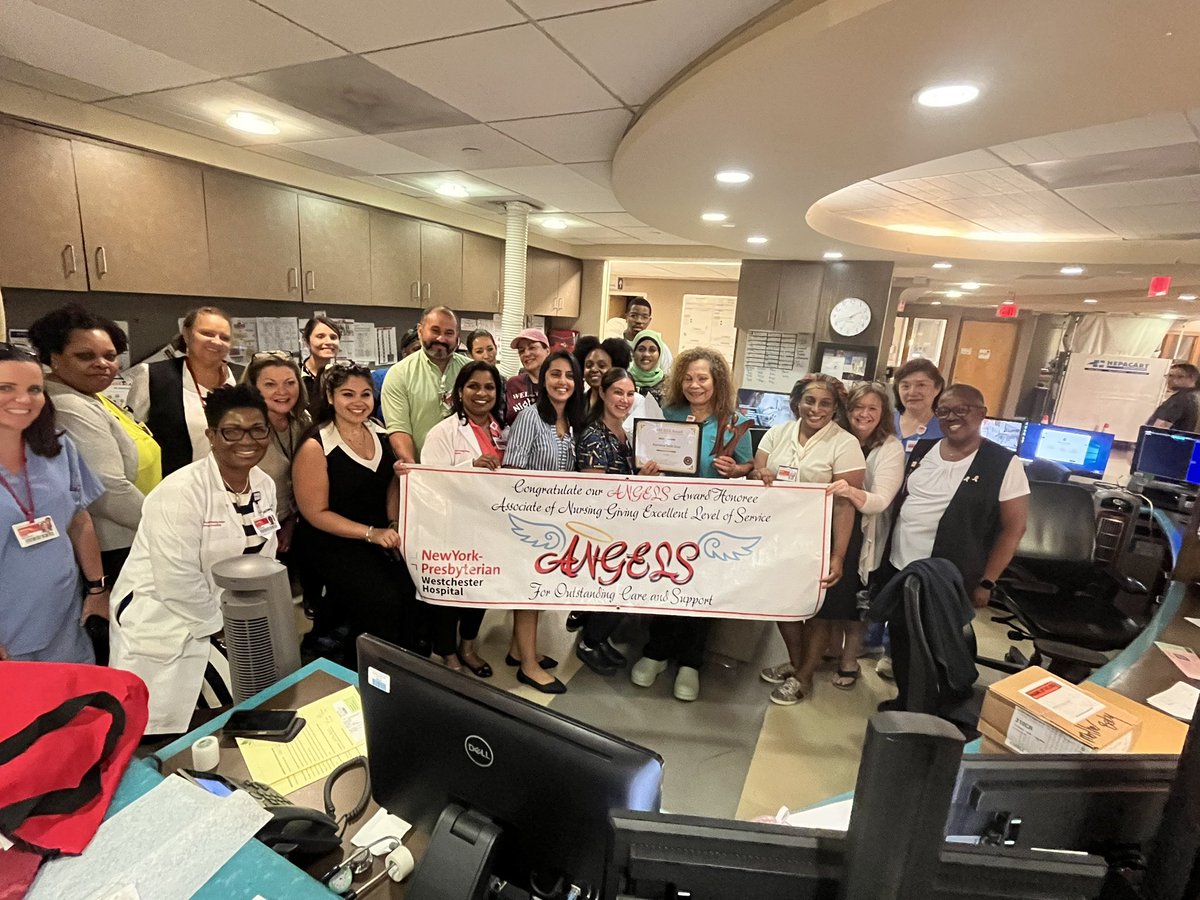 Thank you, Ramona for your continued dedication towards our team and patients! Congratulations on this recognitions and becoming a recipient of the Angels Award! <a href="/laurie1nurse/">laurie walsh</a> <a href="/Catlombardi1/">Catherine lombardi</a> <a href="/DaniLeStrangeRN/">Dani Lestrange</a> <a href="/nyphospital/">NewYork-Presbyterian</a>