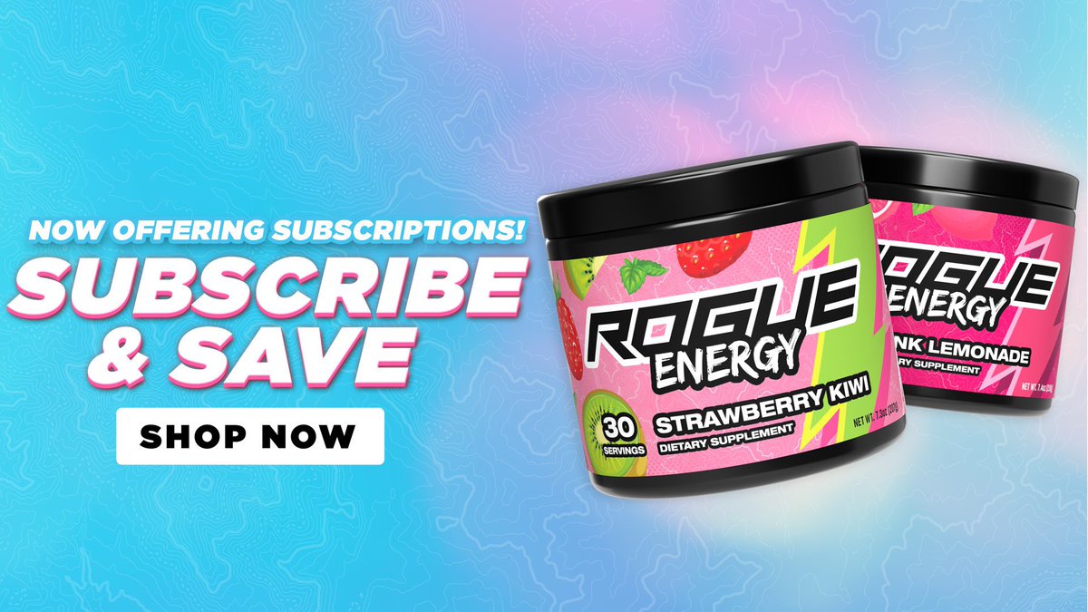 TheRogueEnergy's tweet image. ⚠️SUBSCRIBE &amp;amp; SAVE⚠️

Rogue Tub Subscriptions Are Here!

✅One step subscription process
✅Manage your tub choice in your customer profile
✅Pause anytime you like
✅Save even more $$$!

➡️RogueEnergy.com