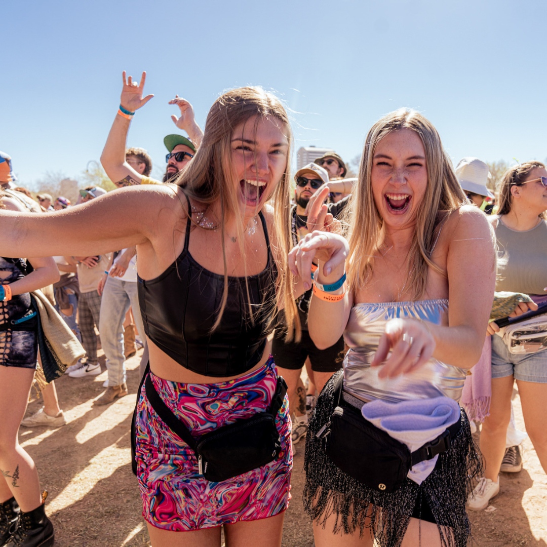 did you see that lineup?? ???? this is M3F in Downtown Phoenix