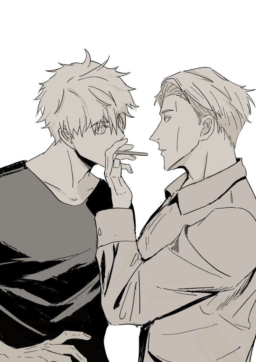 Laughter_mew's tweet image. Pocky Time
#五七 #gonana