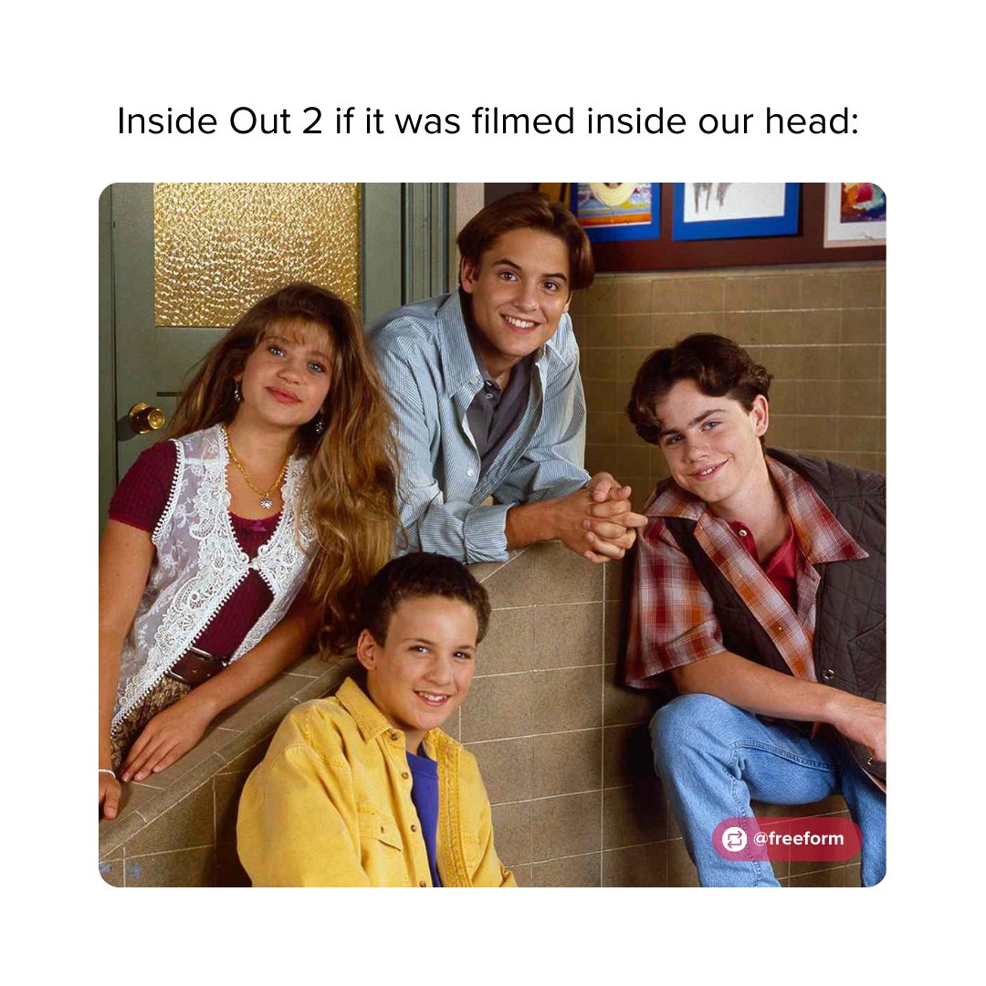 Our brain 🤝 '90s sitcom quotes