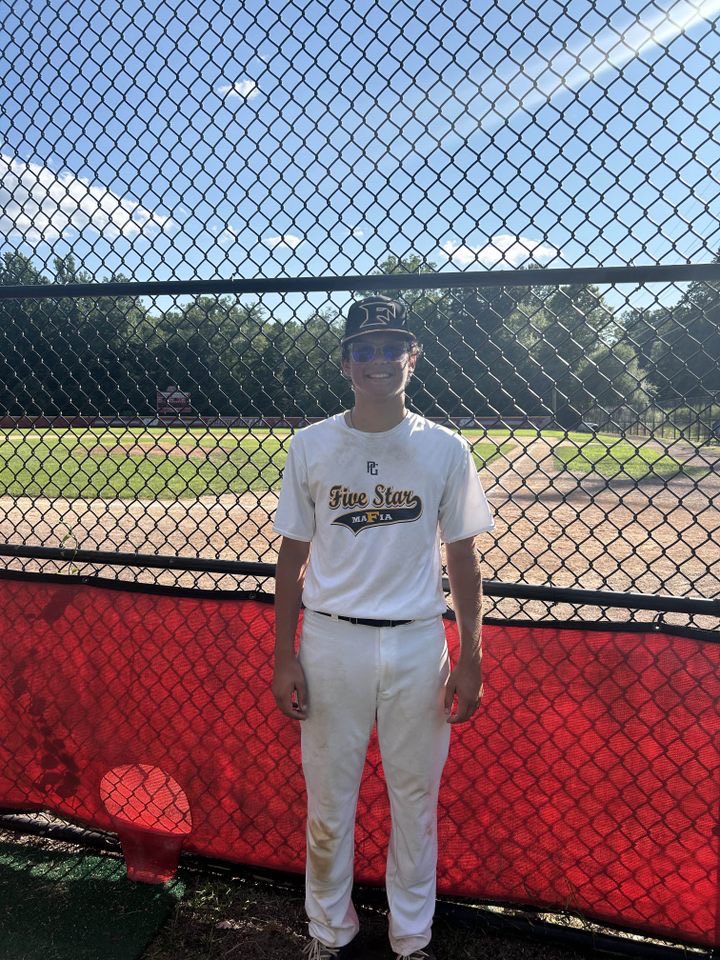 firecrackerbsb's tweet photo. Game 4 @ veterans park
5 Star CT 15u: 13
Vermont Strikers red 15u: 0

POTG: Cole Kosko #17 of the 5 Star Connecticut 15 pitched a perfect game with 4IP and 6Ks https://t.co/cfJlFzi6Ym