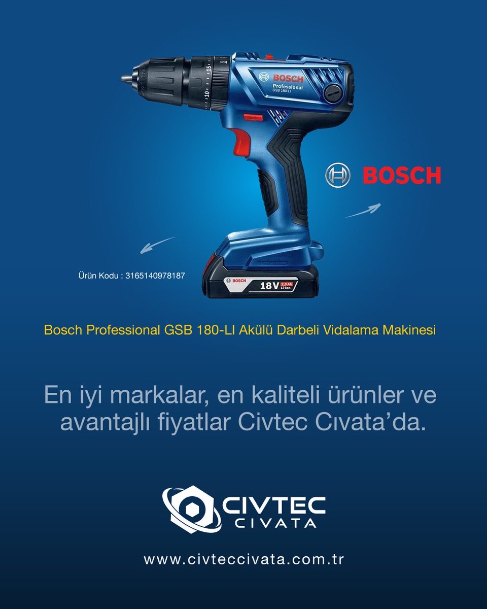civtec_civata's tweet photo. El aletlerinden aşındırıcı ürünlere, bağlantı elemanlarından iş güvenliği ekipmanlarına kadar her konuda en iyi markalar ve kaliteli ürünler Civtec Cıvata'da.
Ürün çeşitlerimiz hakkında bilgi almak için bize ulaşın.
CİVTEC CIVATA
info@civteccivata.com.tr
#Civtec #Cıvata https://t.co/36pAY6LWJ2
