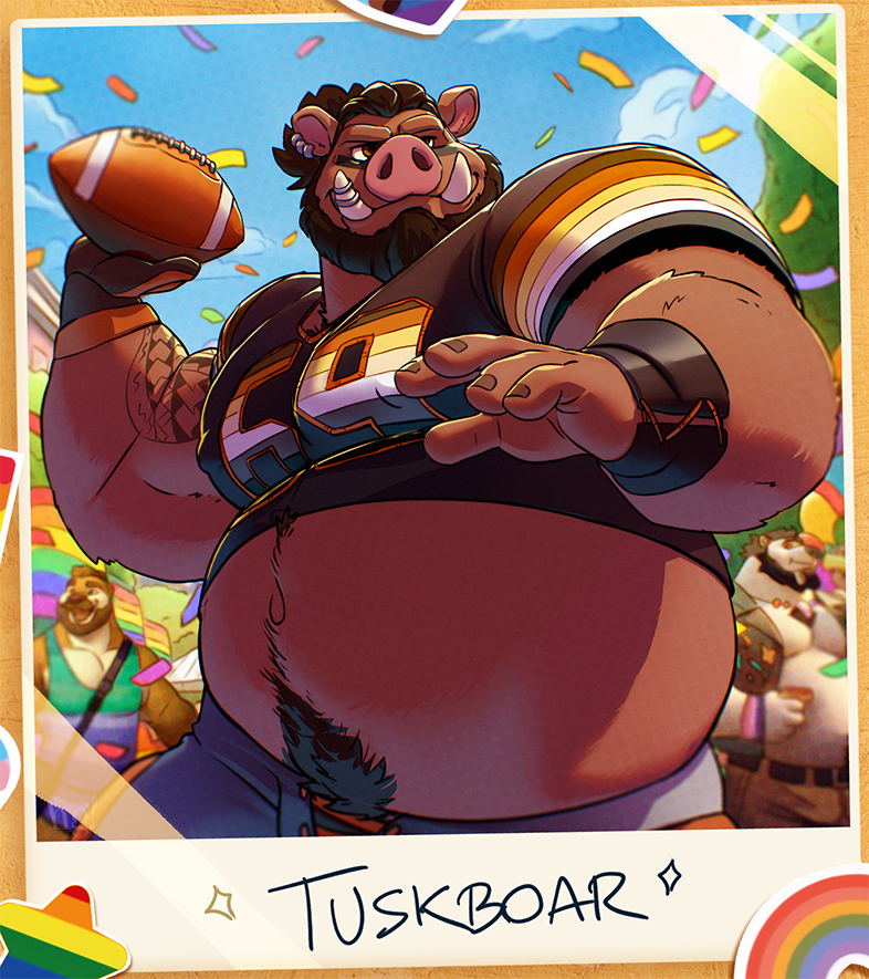 HAPPY🏳️‍🌈PRIDE! - Go long! It's Tuskboar!
